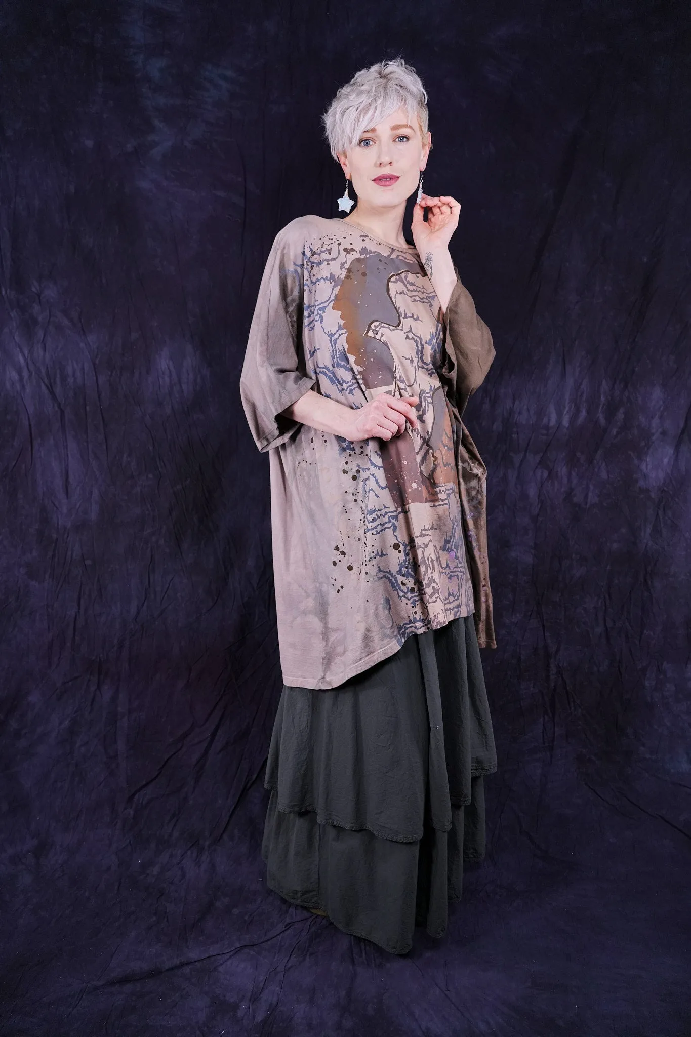 1255-2HD Art Tee Cafe au Lait-P