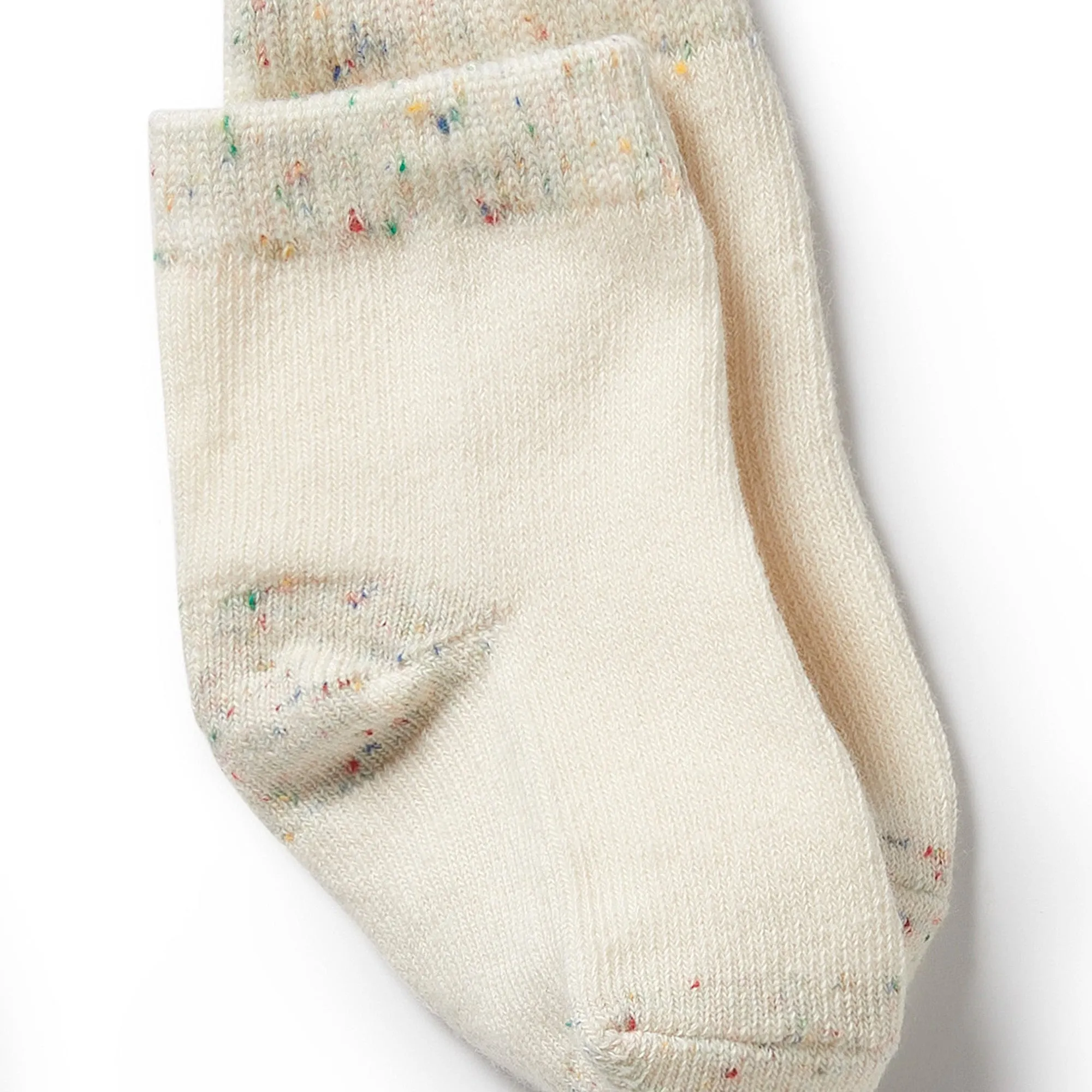 3 PACK BABY SOCKS | CREAM/OATMEAL/GREY