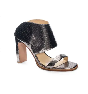 42 Gold Linx Metal Snake Heel - Pewter