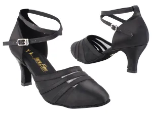 7892LEDSS Black Satin & Black Mesh