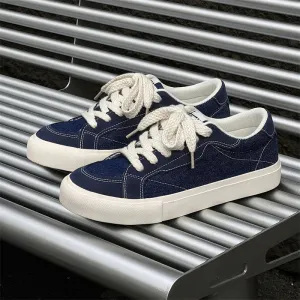 ADVBRIDGE  -  Spring and Autumn New Men's Street Solid Color National Tide Canvas Shoes Low Top Men's Shoes Women's Shoes Couple Shoes