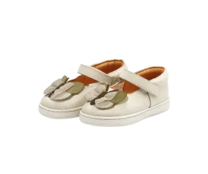 Angielle Ballerinas | Cream Leather