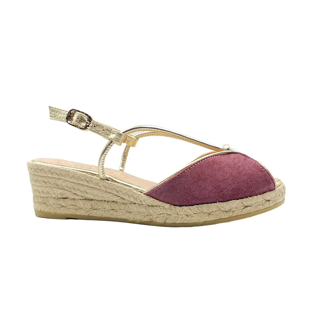 CALIMA Plum espadrilles