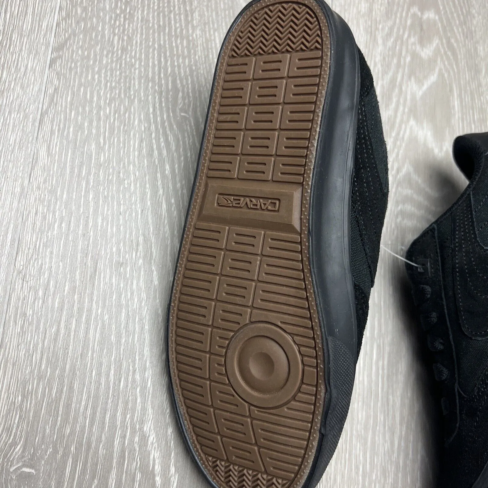 Carve Visionaries Footy Suede Black Shoes Size US 5 (New)