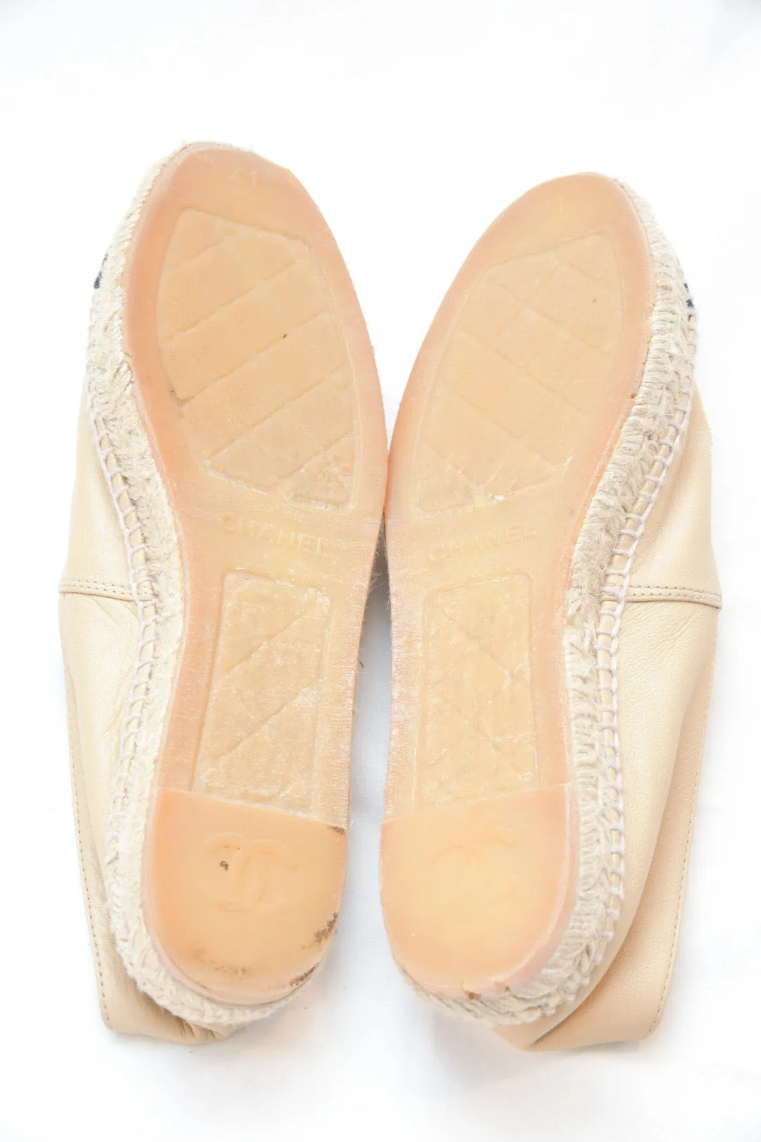 Chanel Lambskin CC Espadrille