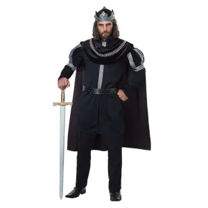 Dark Monarch Men's Evil King Plus Costume