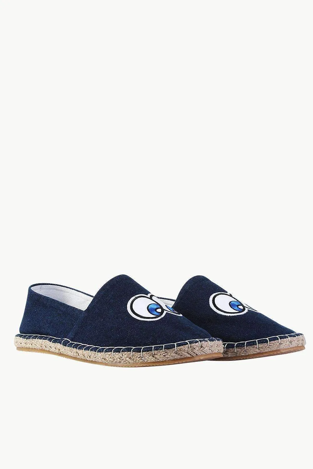 Denim Tag Espadrilles