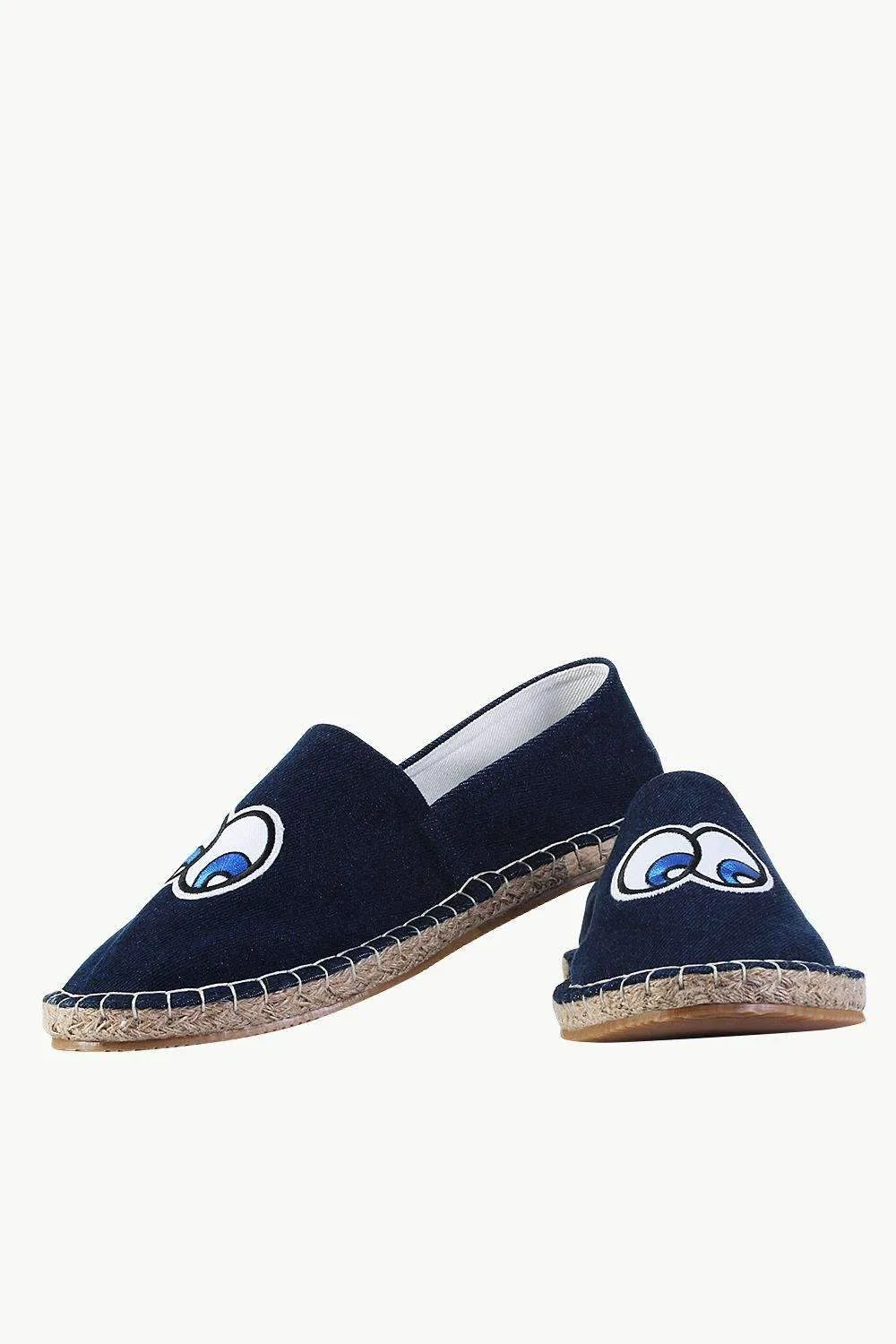 Denim Tag Espadrilles
