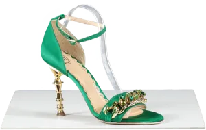 Di Minno Green Lena Sandals UK 7.5 EU 40.5 👠