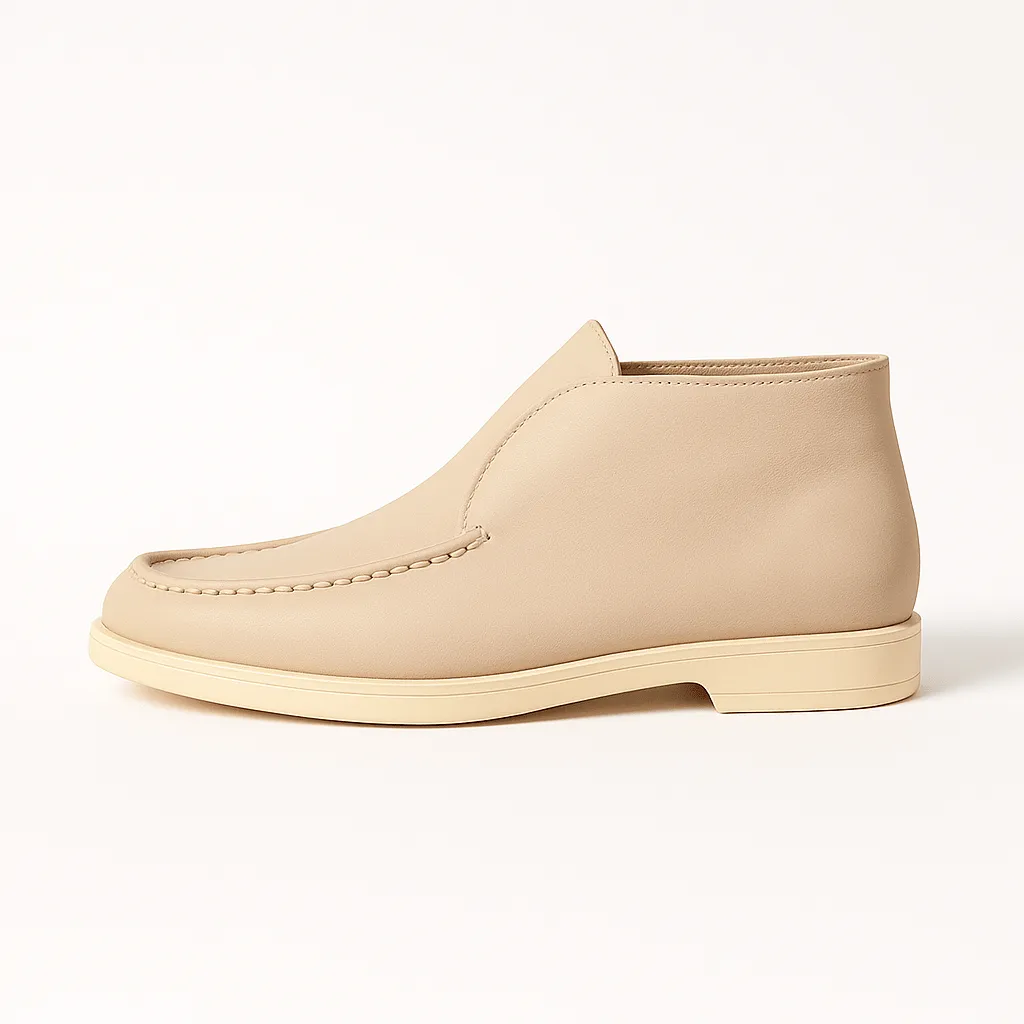 Domoir | Capri High Suede Loafers