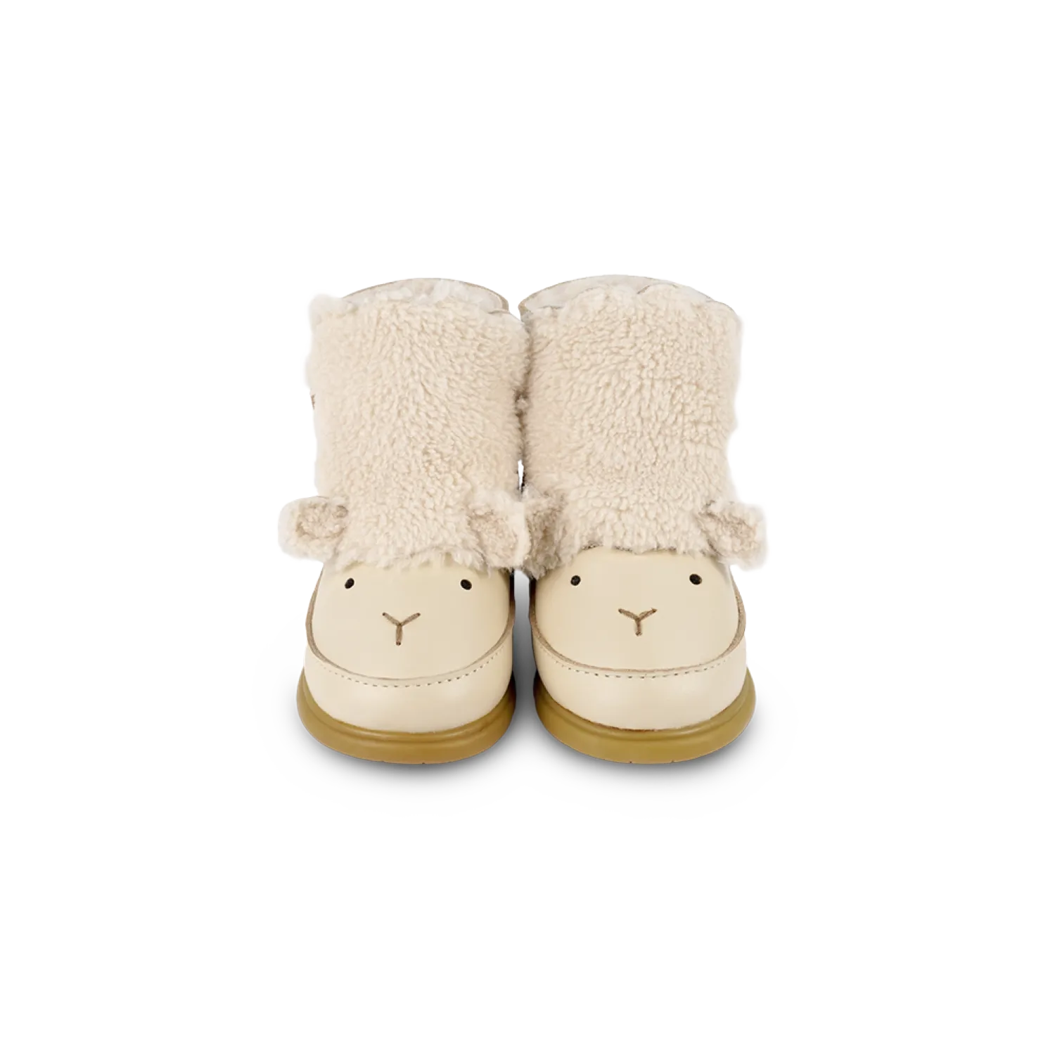 Dubu Exclusive Shoes | Lammy | Cream Leather