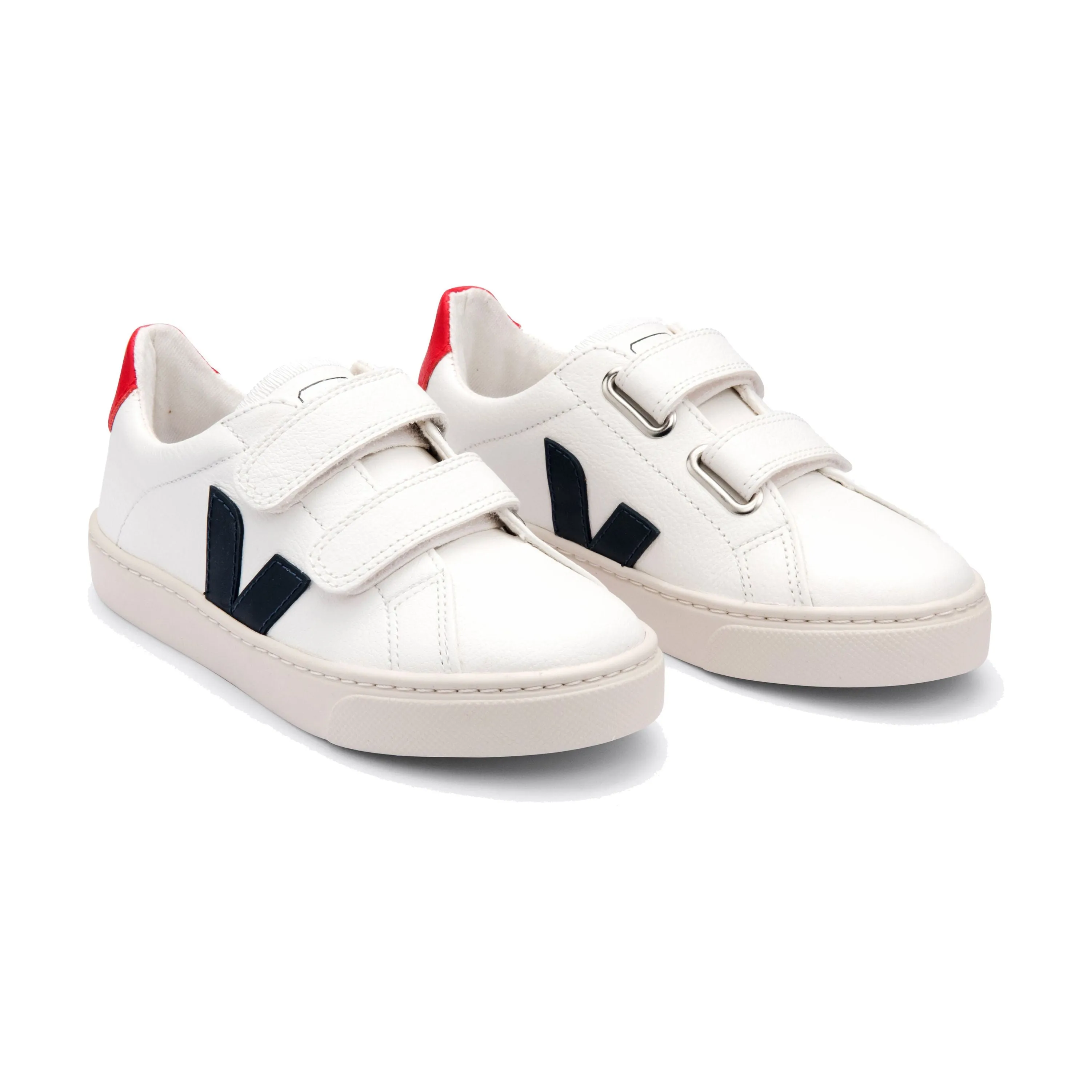 Esplar-Velcro Chromefr Leath Extra-White Nautico
