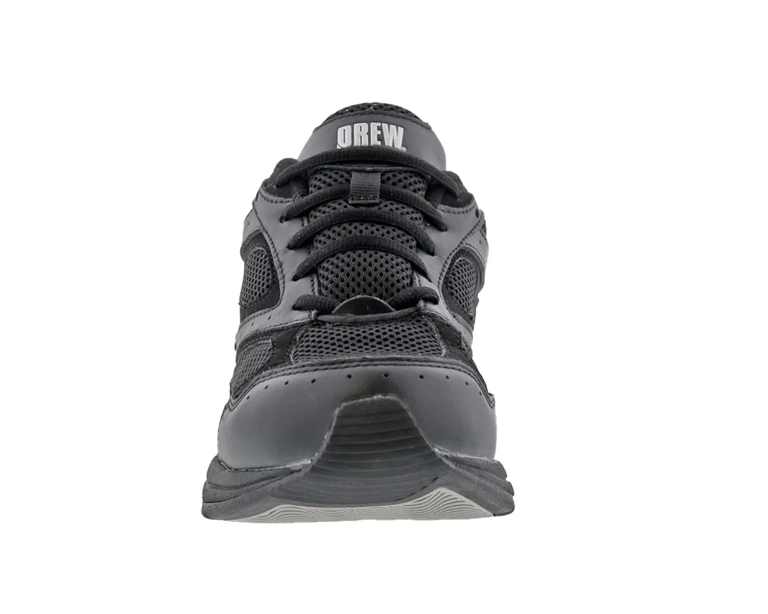 FLARE Black Leather/Mesh