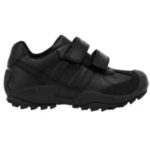 Geox N.Savage B.B. Black School Shoes