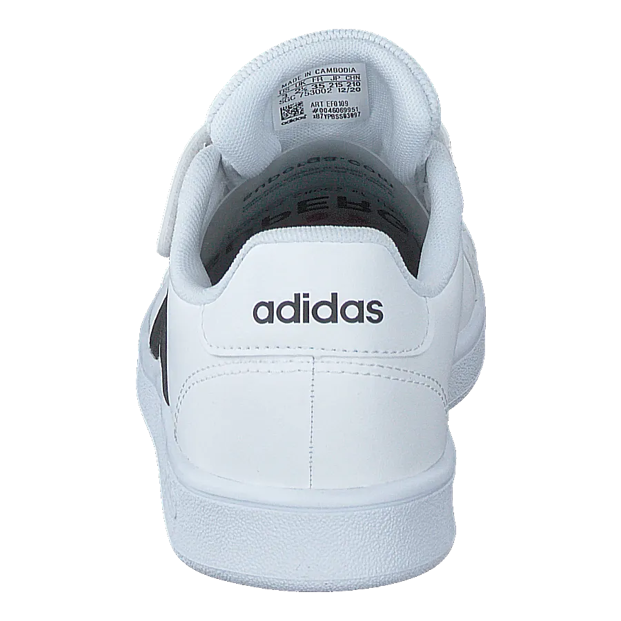 Grand Court Shoes Cloud White / Core Black / Cloud White
