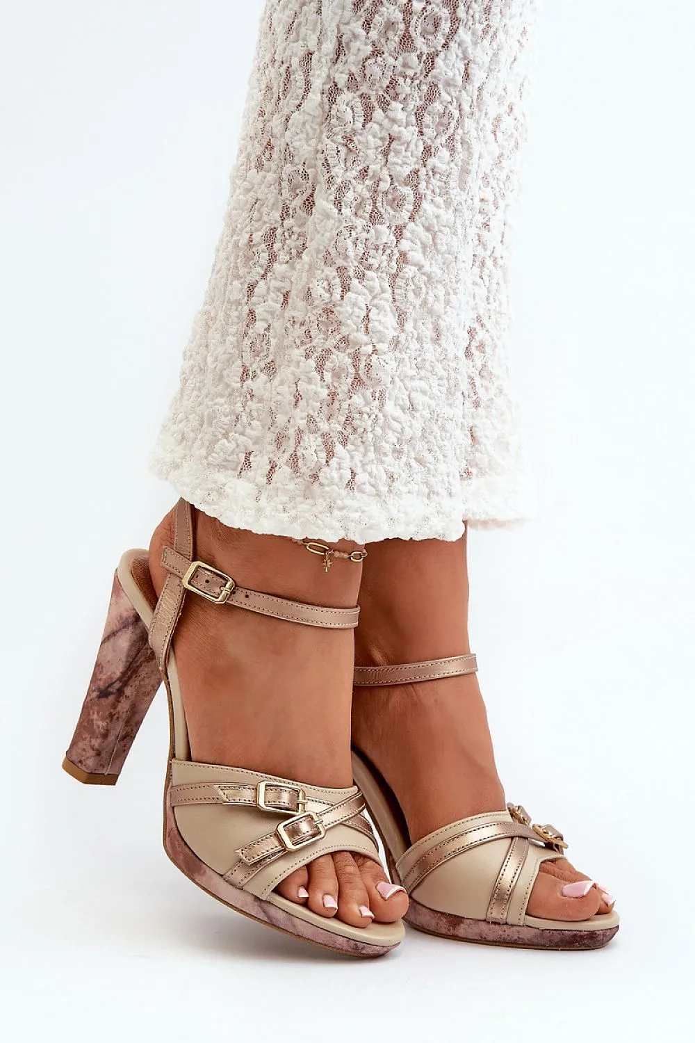 Heel sandals
