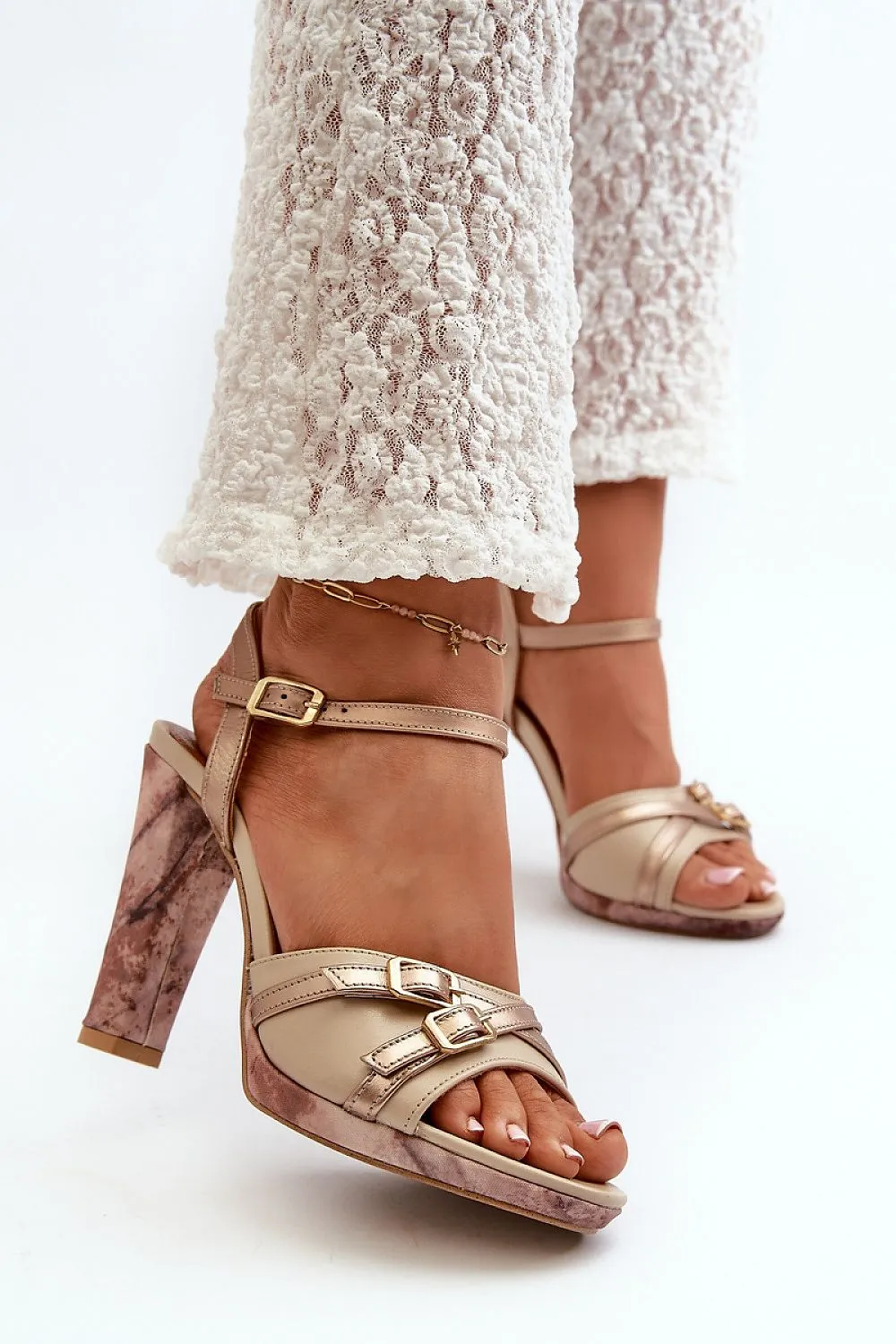 Heel sandals