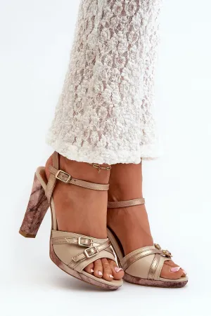 Heel sandals
