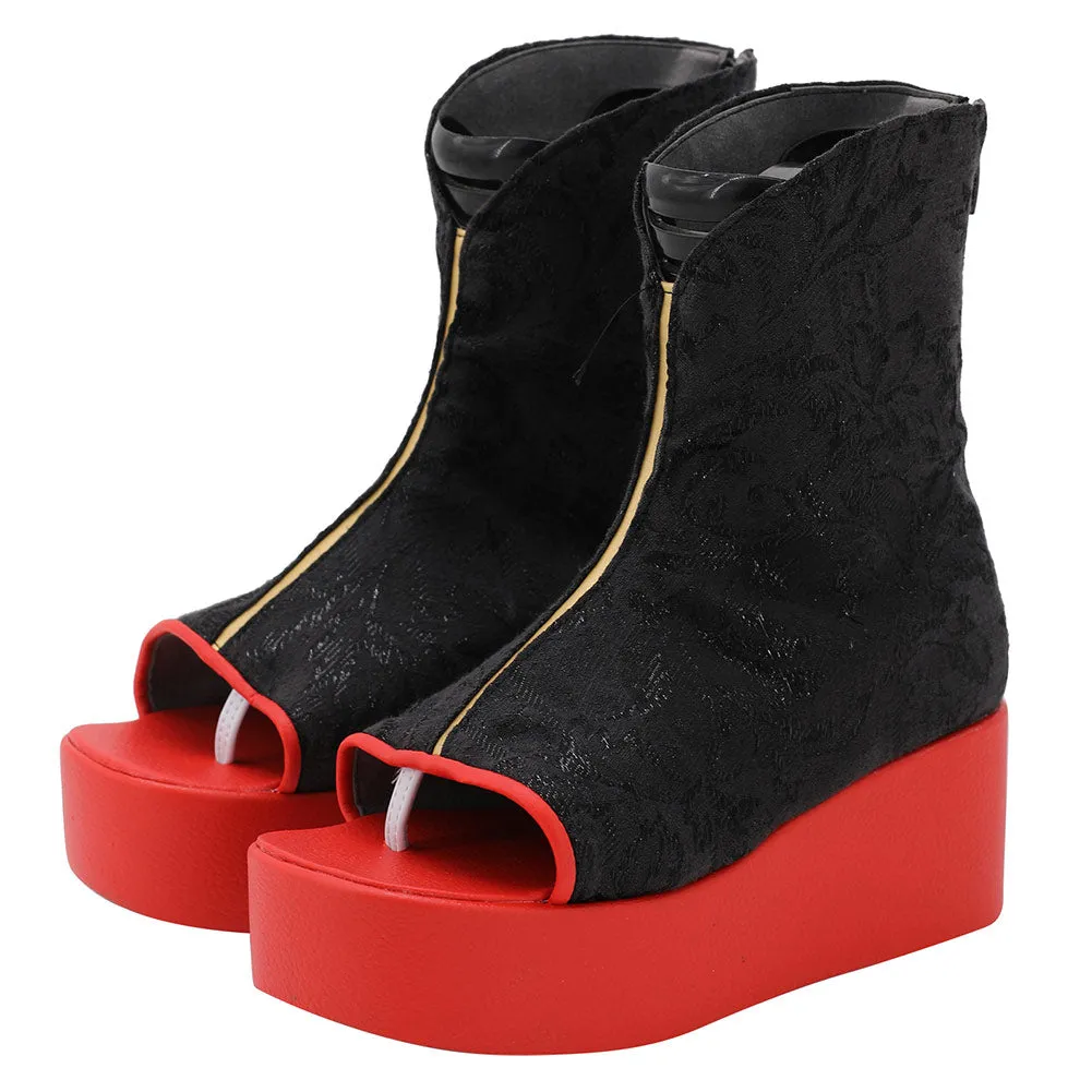 Hololive Nakiri Ayame Cosplay Shoes Boots Halloween Costumes Accessory Custom Made