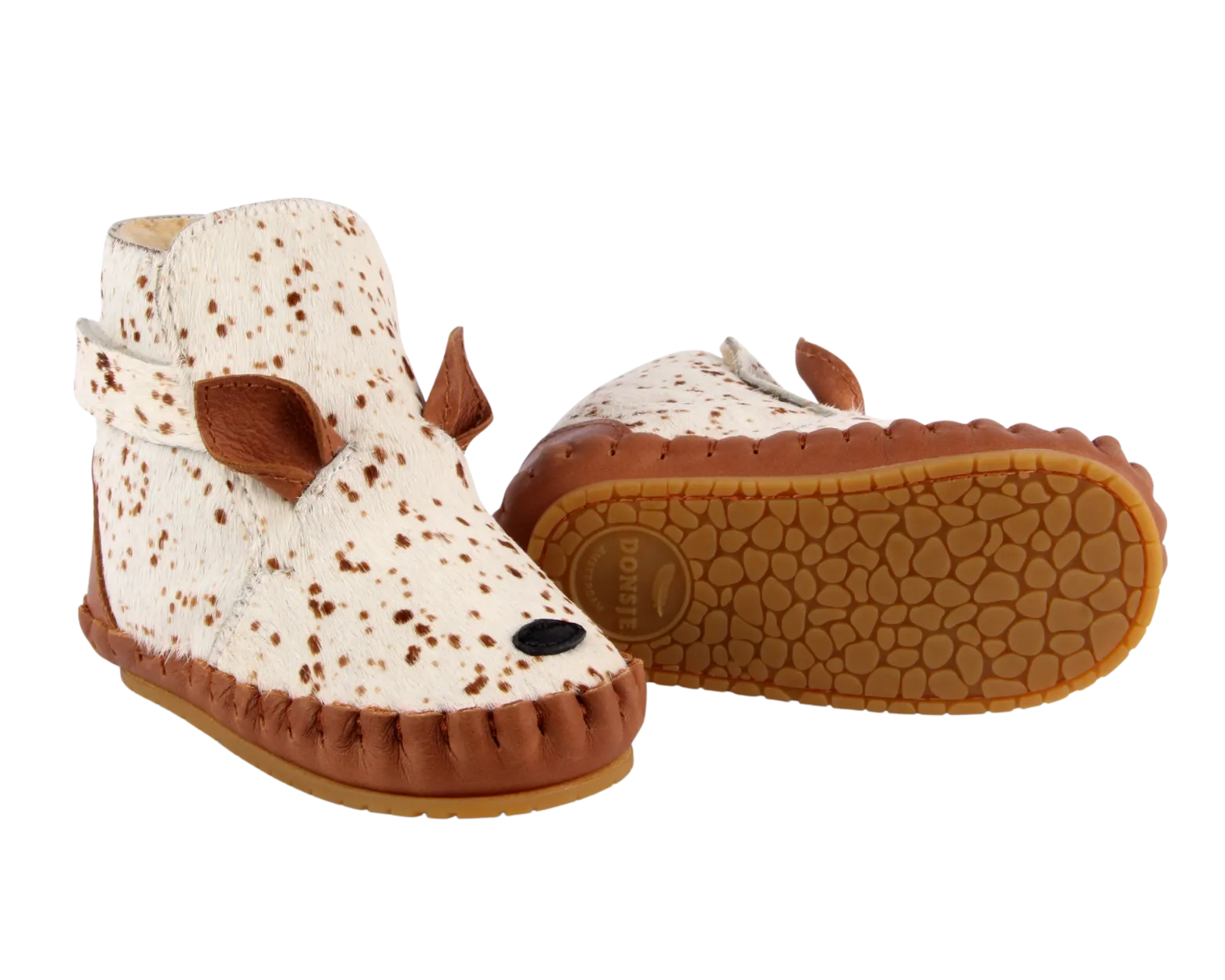 Kapi Exclusive Booties | Bambi | Bambi Spotted Cow Hair