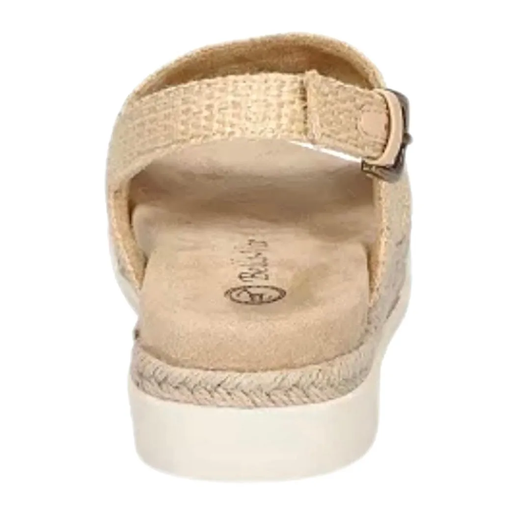 KATO Slingback Espadrilles Flatform Sandals