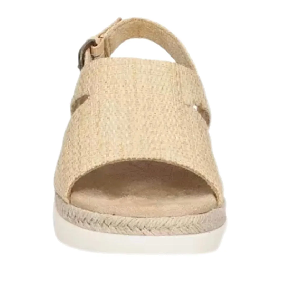 KATO Slingback Espadrilles Flatform Sandals