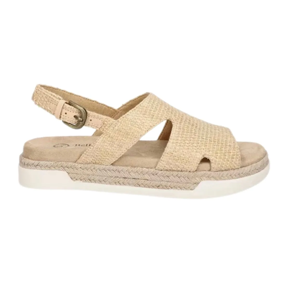 KATO Slingback Espadrilles Flatform Sandals