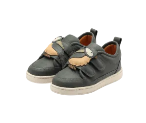 Kien Sneakers | Chickadee | Petrol Leather