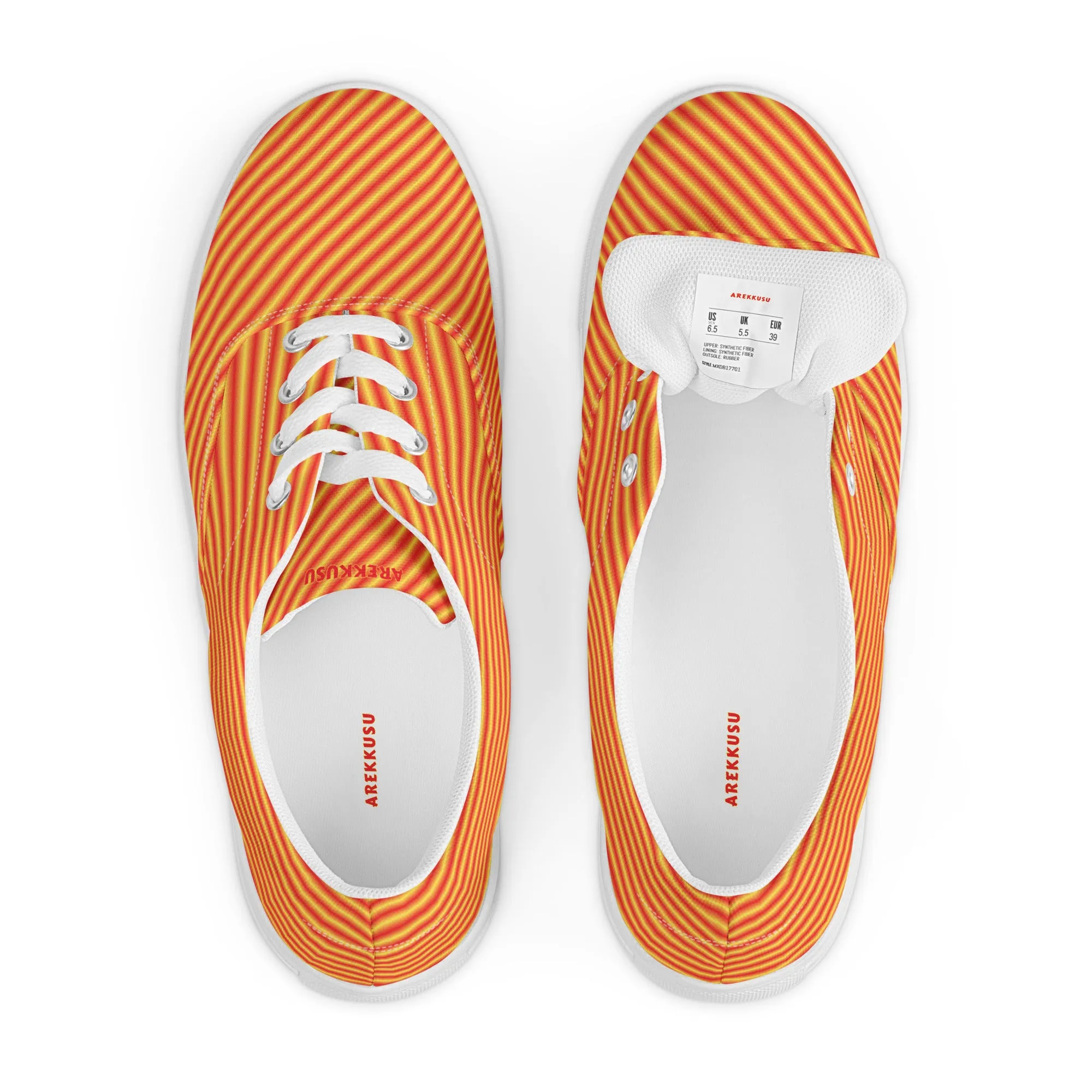 Lace-Up Canvas Shoes