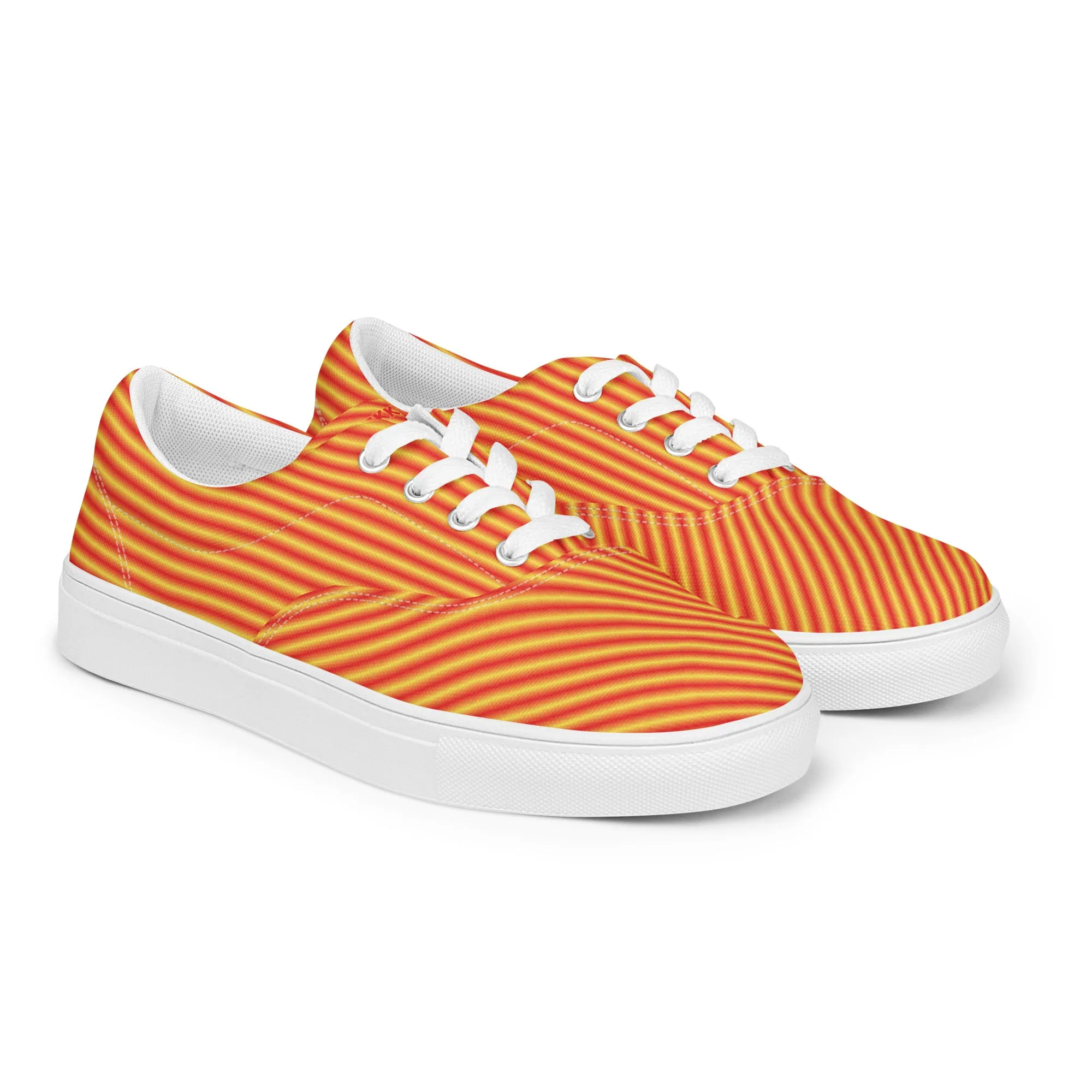 Lace-Up Canvas Shoes