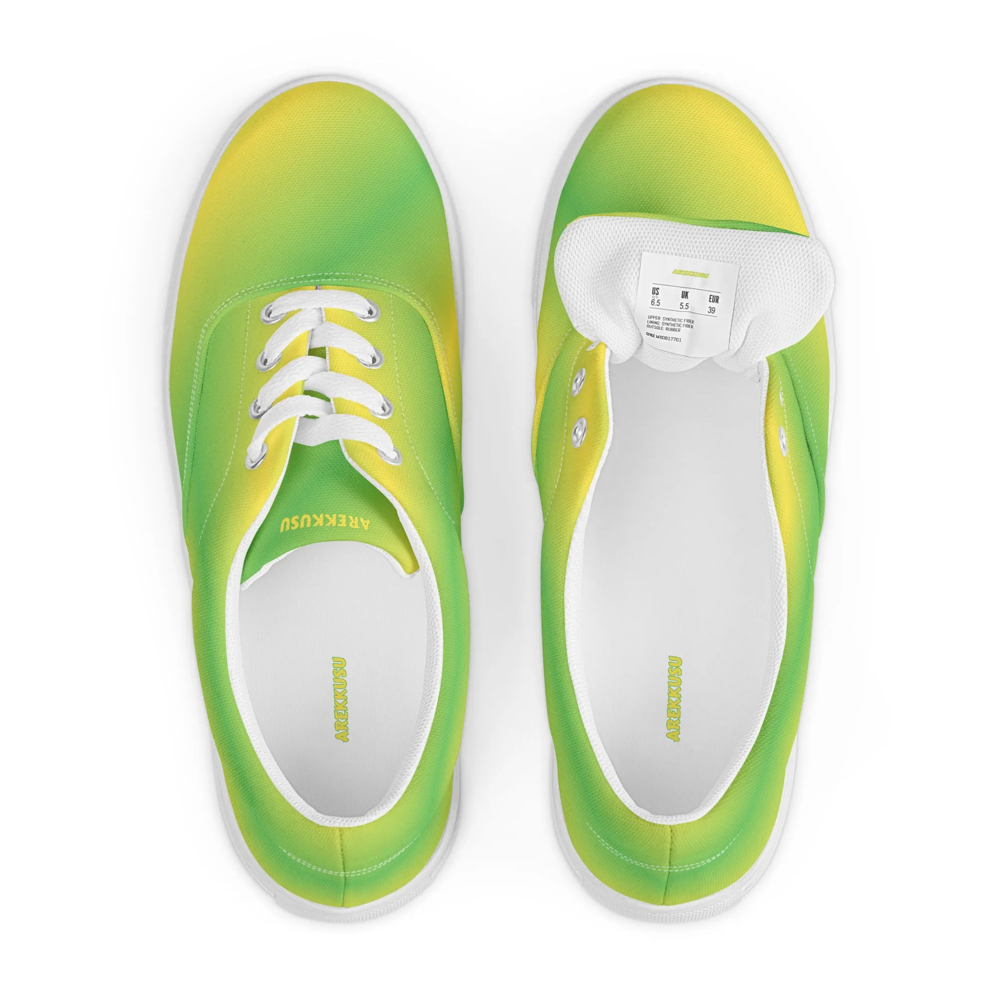 Lace-Up Canvas Shoes