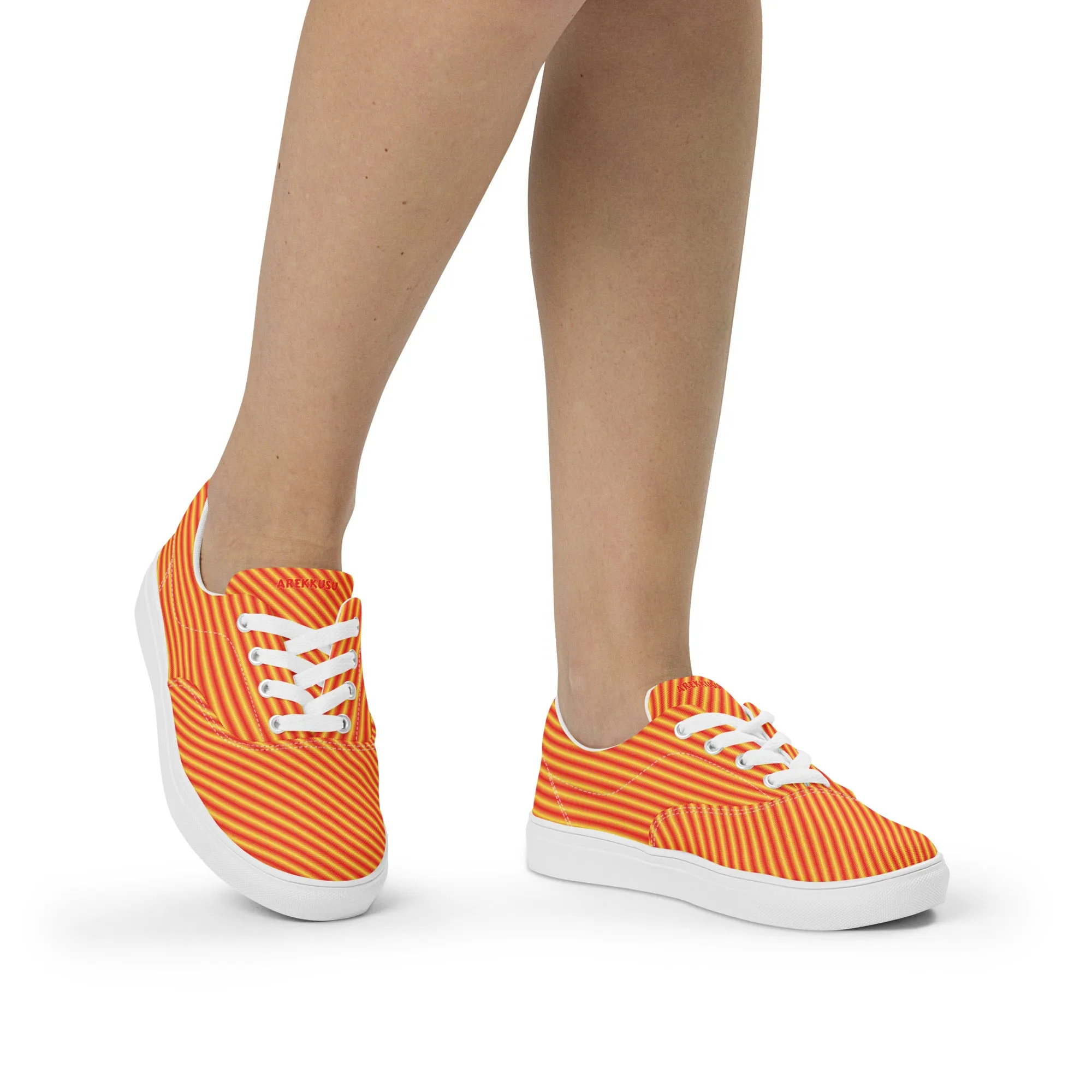 Lace-Up Canvas Shoes