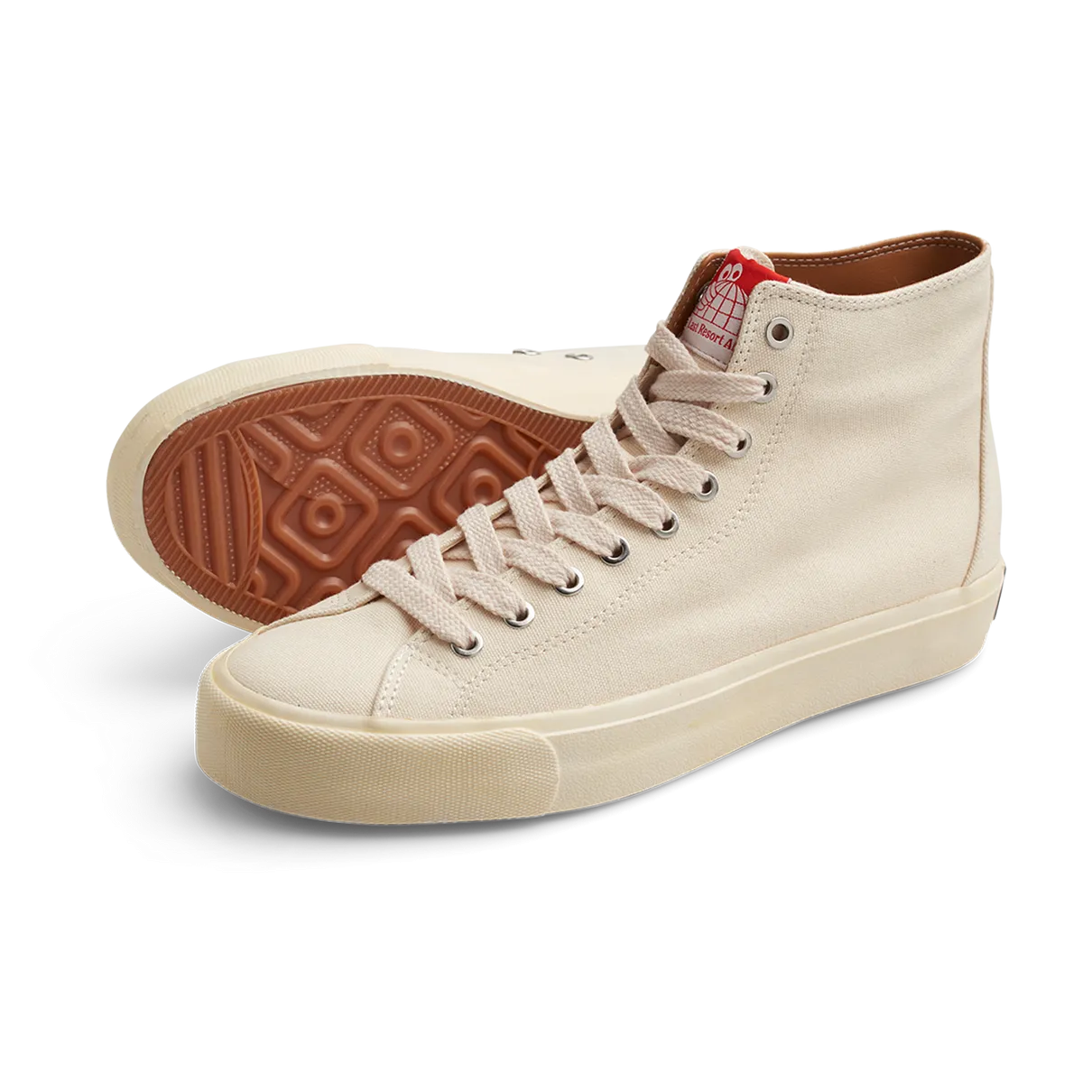 Last Resort AB VM003 Canvas Hi White/White