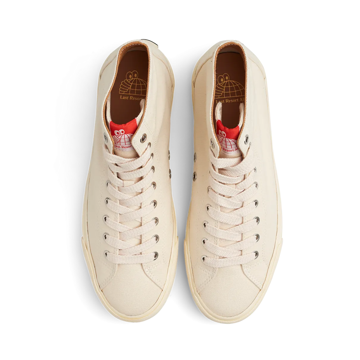 Last Resort AB VM003 Canvas Hi White/White