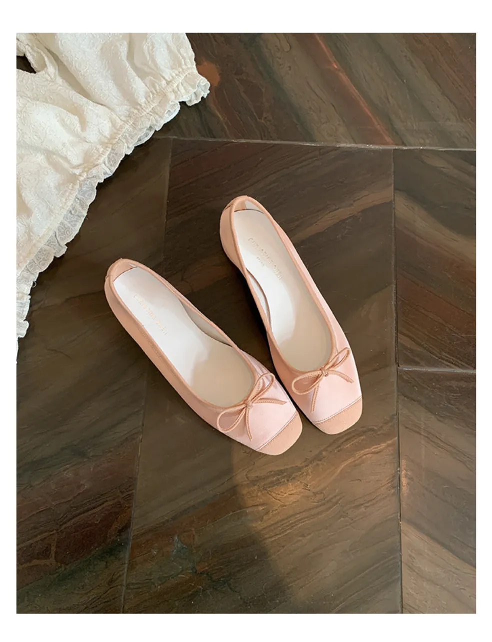 Leather Ballet Slipper (Flats and Low Heel)