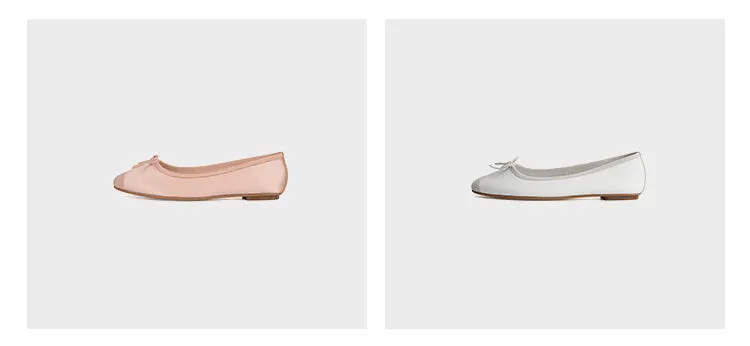 Leather Ballet Slipper (Flats and Low Heel)