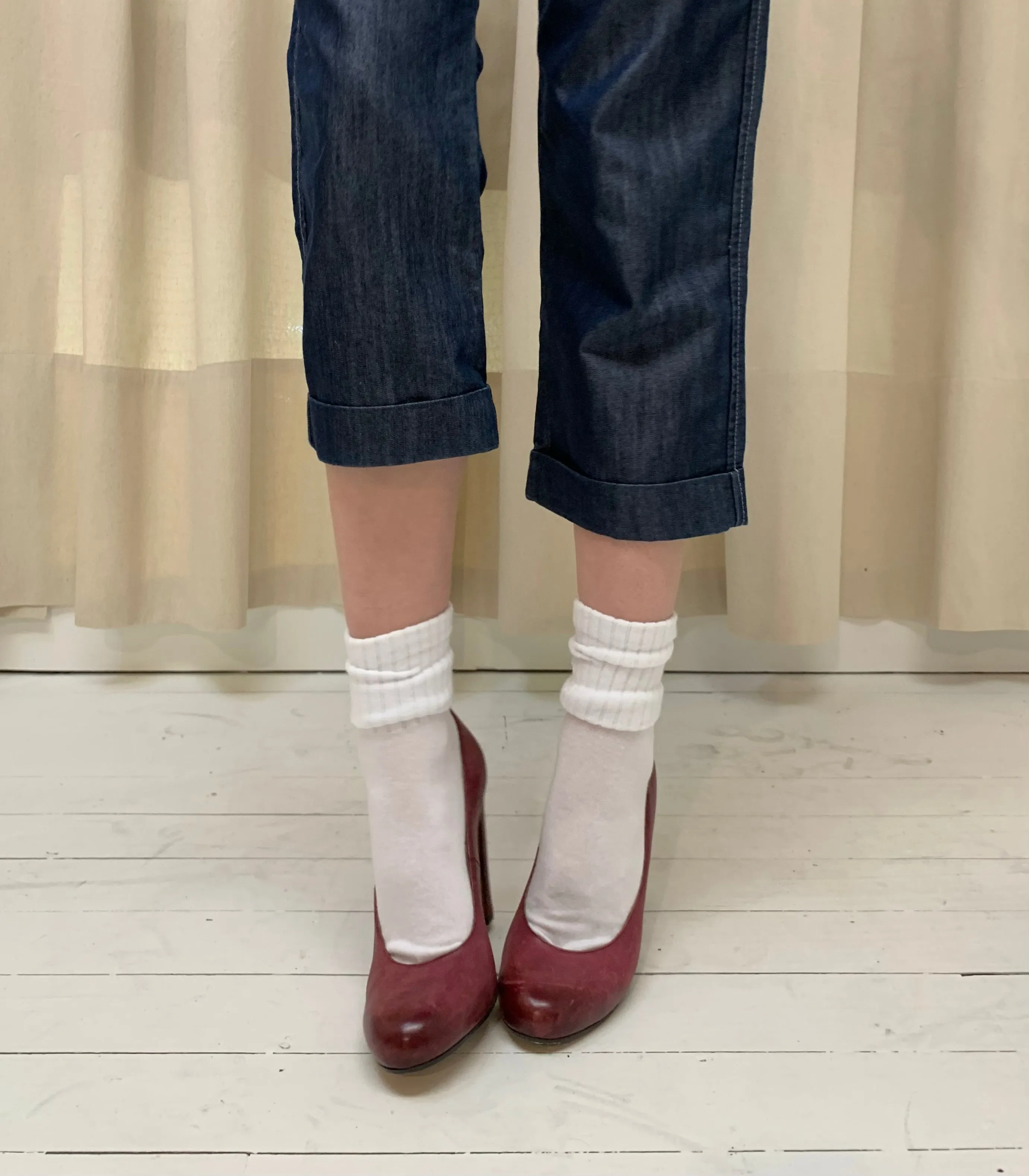 Leather pumps, 39.5