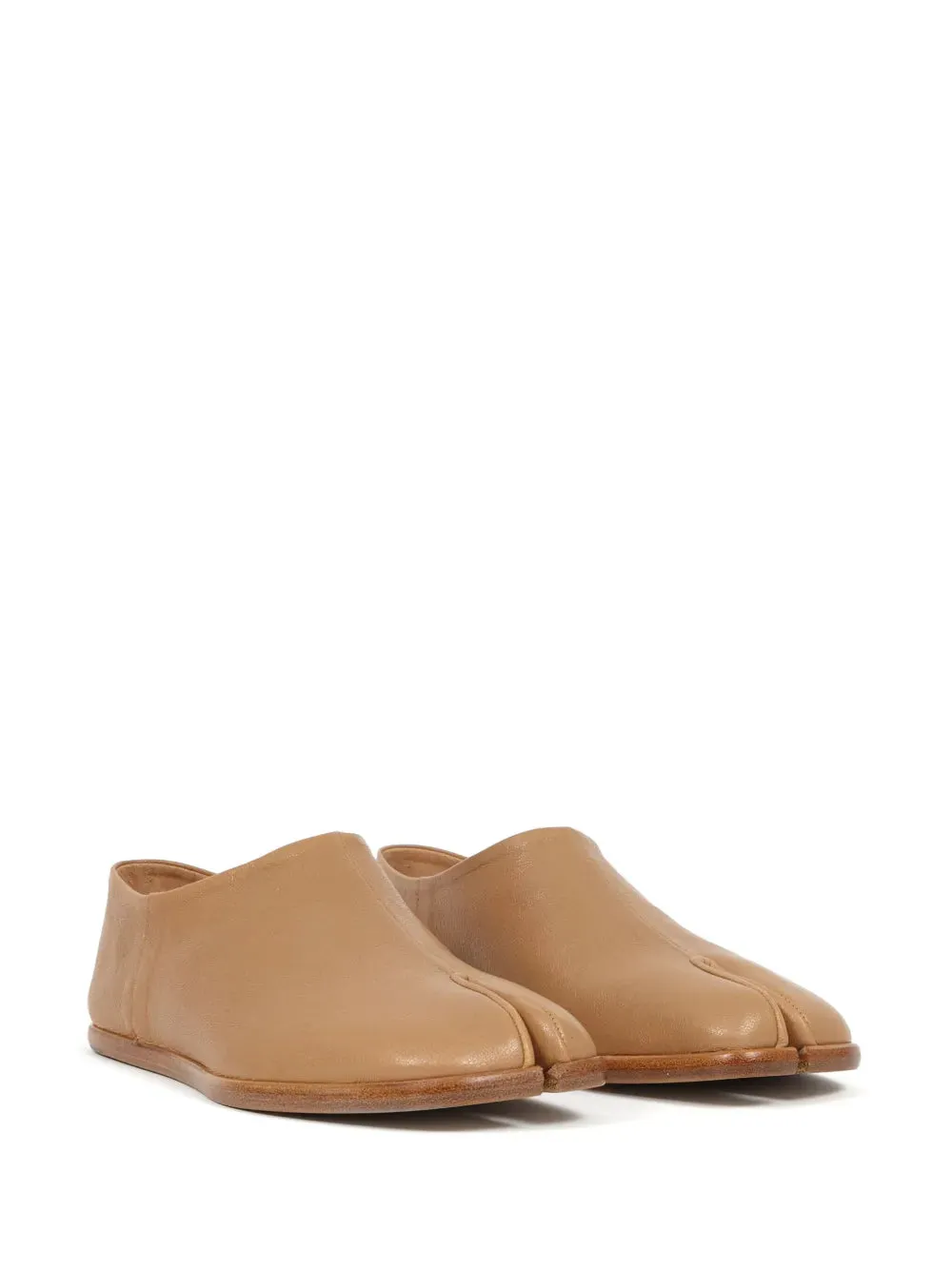 Maison Margiela Tabi leather babouche shoes