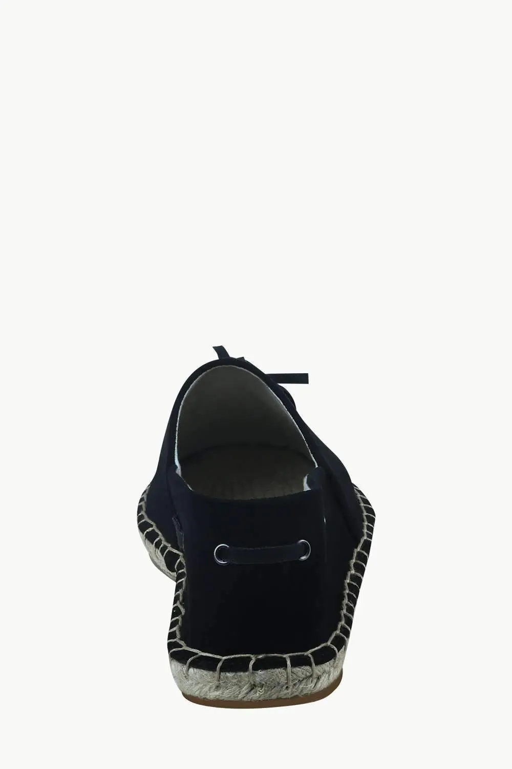 Men's Suede Black Tassel Espadrilles