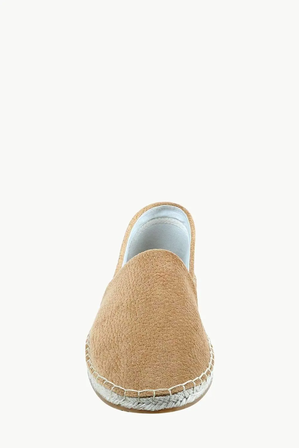Men's Suede Tan Espadrilles