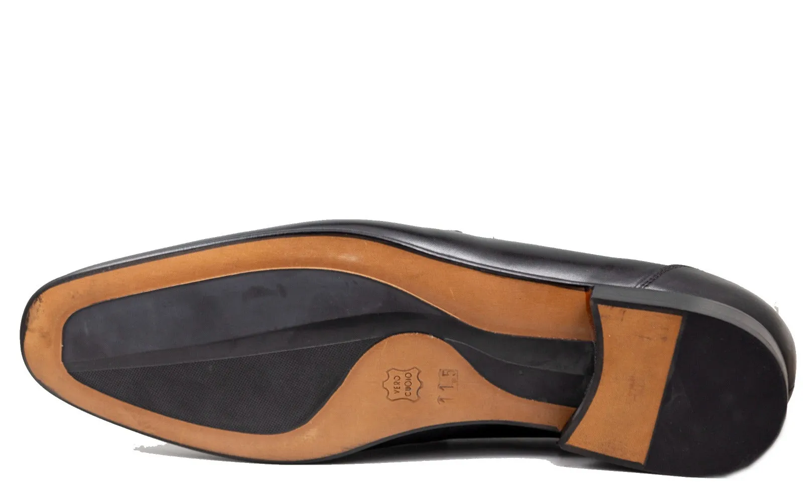Mirage Mens Black Dress Slip on Shoes 6374