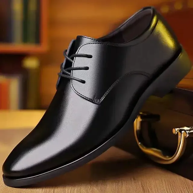 Männer atmungsaktive Lederschuhe