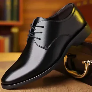 Männer atmungsaktive Lederschuhe