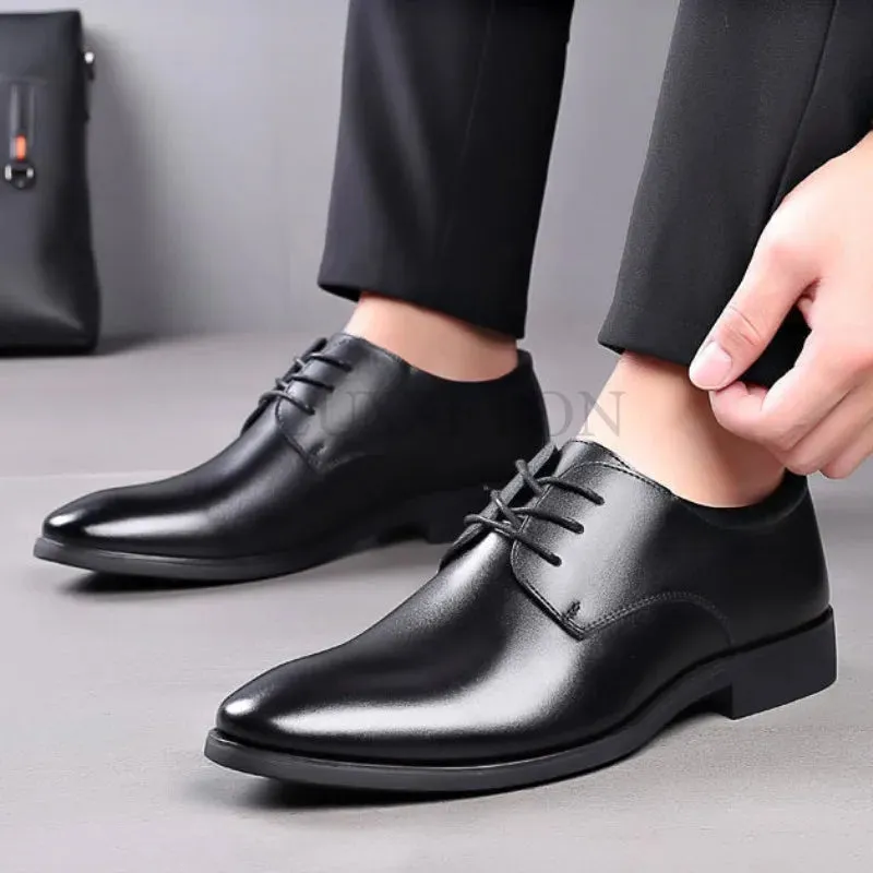 Männer atmungsaktive Lederschuhe