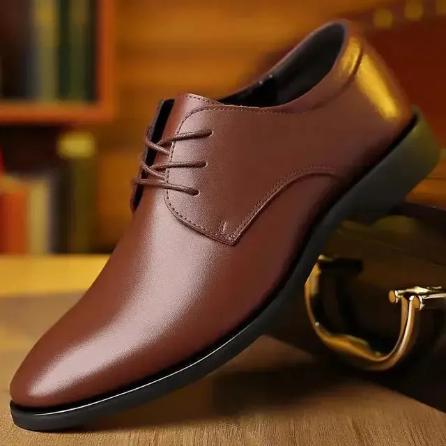 Männer atmungsaktive Lederschuhe