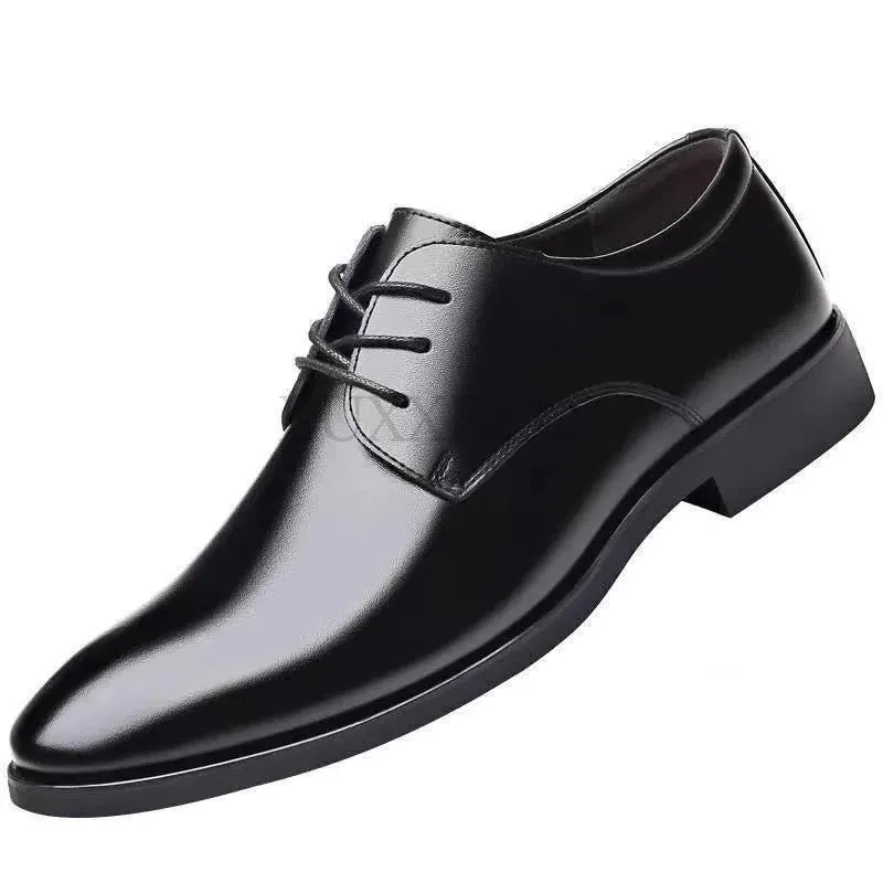 Männer atmungsaktive Lederschuhe