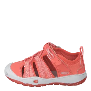 Moxie Sandal Tots Coral/vapor