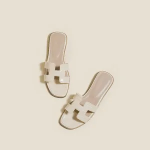 Open Toe Flats Sandals