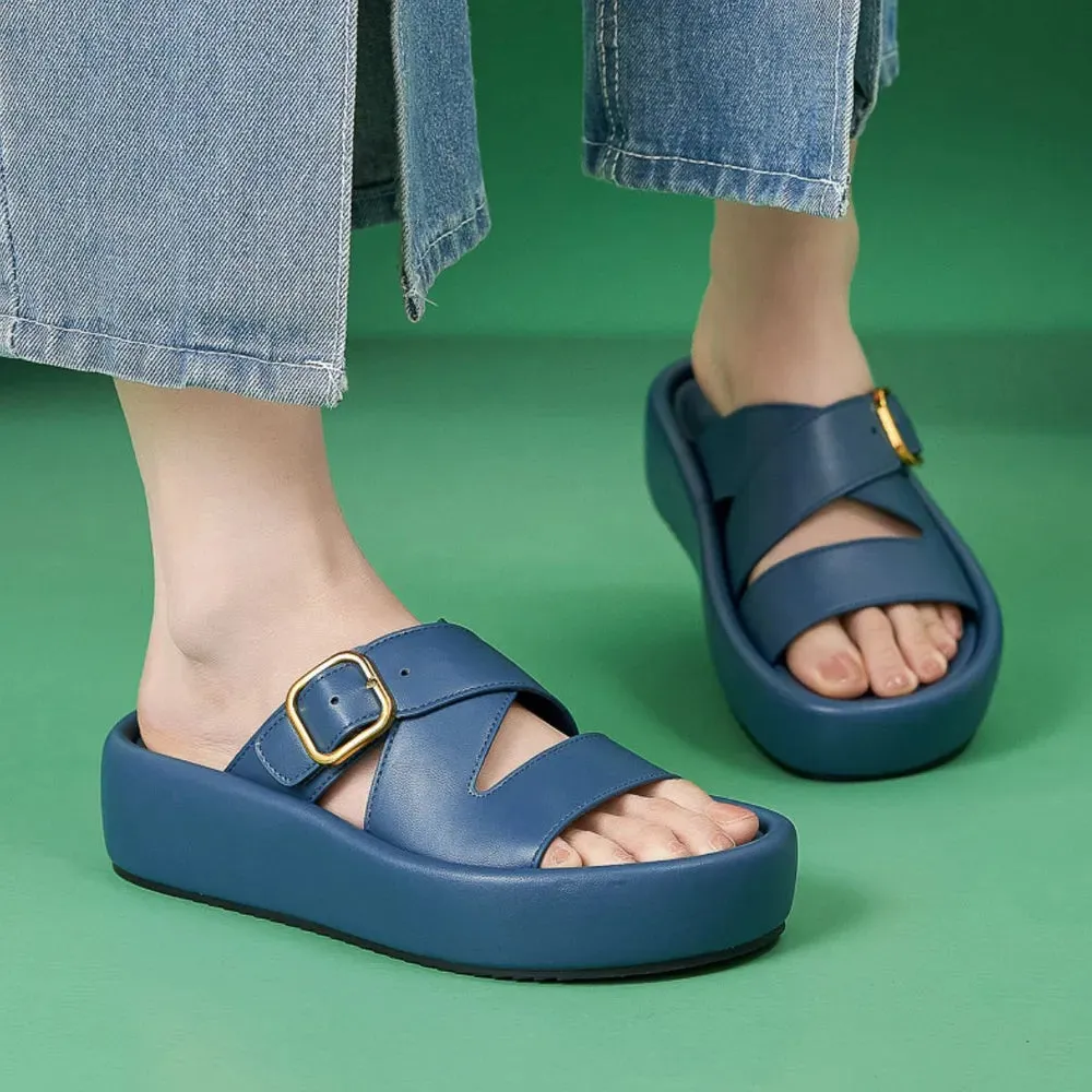 Open Toe Platform Sandals