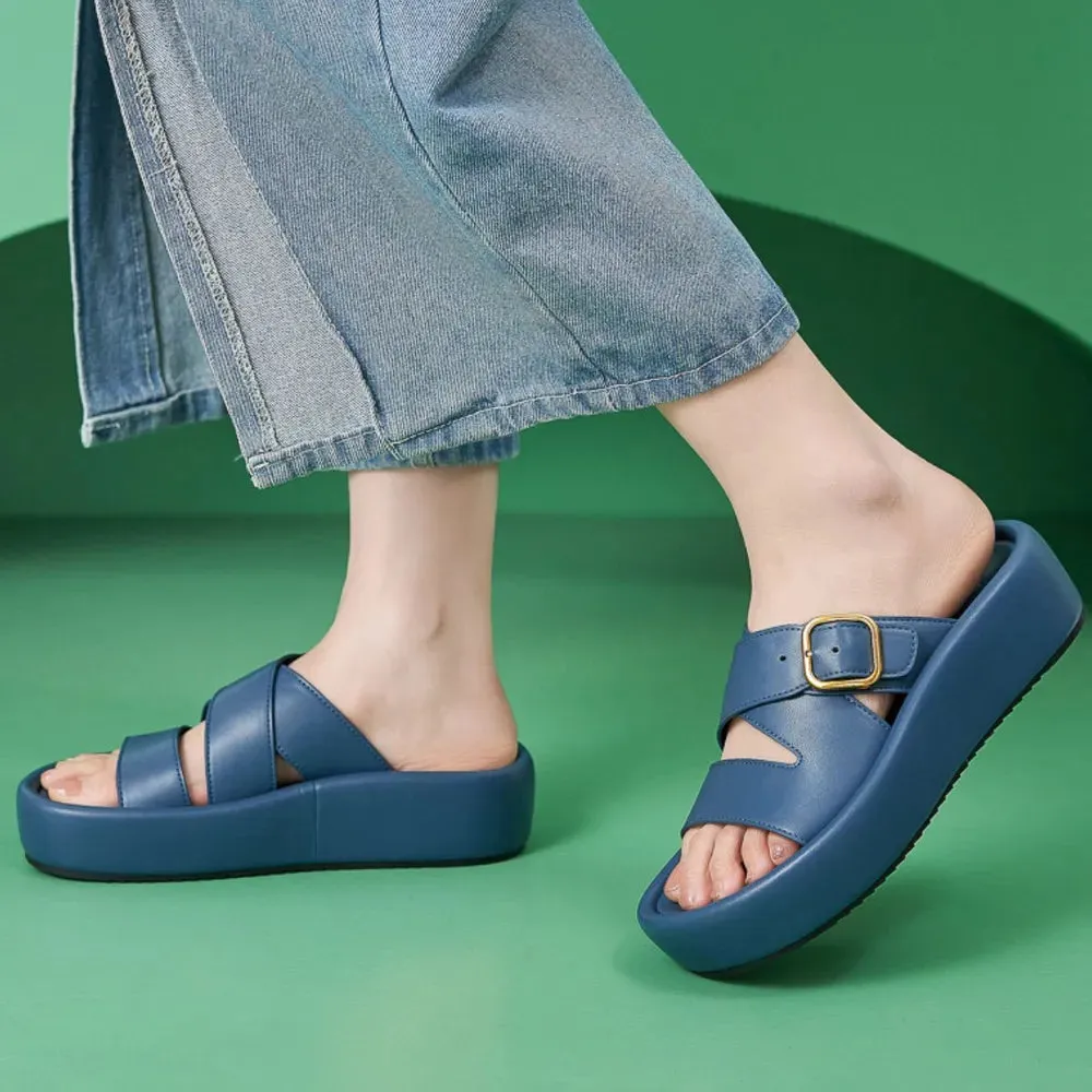 Open Toe Platform Sandals